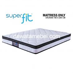 Mattress  Size 160 Neo Silver  - Superfit / White - Black 
